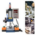 Wuzstar Pneumatic Punch Press Machine, 440lbs Digital Double Control Desktop Punching Press Machine