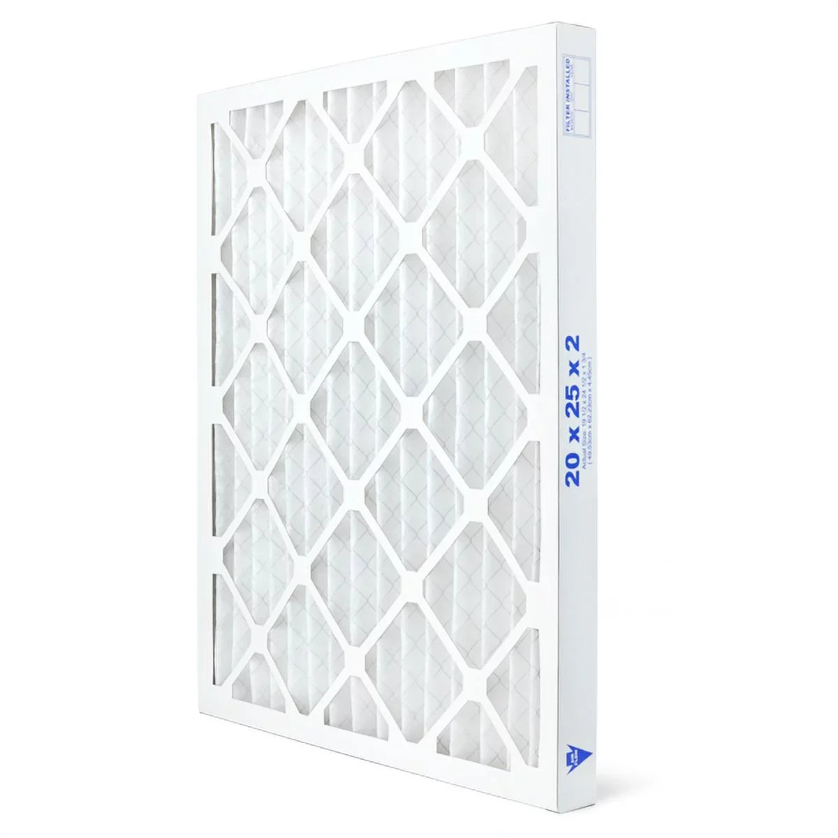 AIRx Filters 20x25x2 Air Filter MERV 8 Pleated HVAC AC Furnace Air Filter, Dust 6-Pack, Made in the USizeA