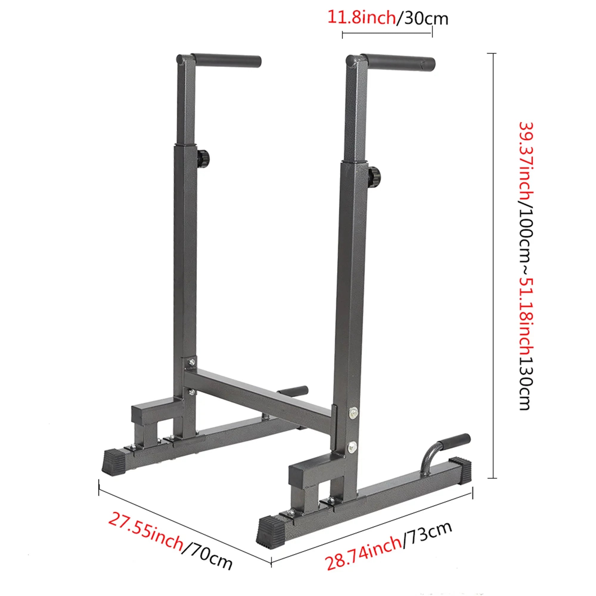 KARMASize PRODUCT Adjustable Sizetrength Training Exercise Power Rack Exercise Sizetand Bar for Home Gym