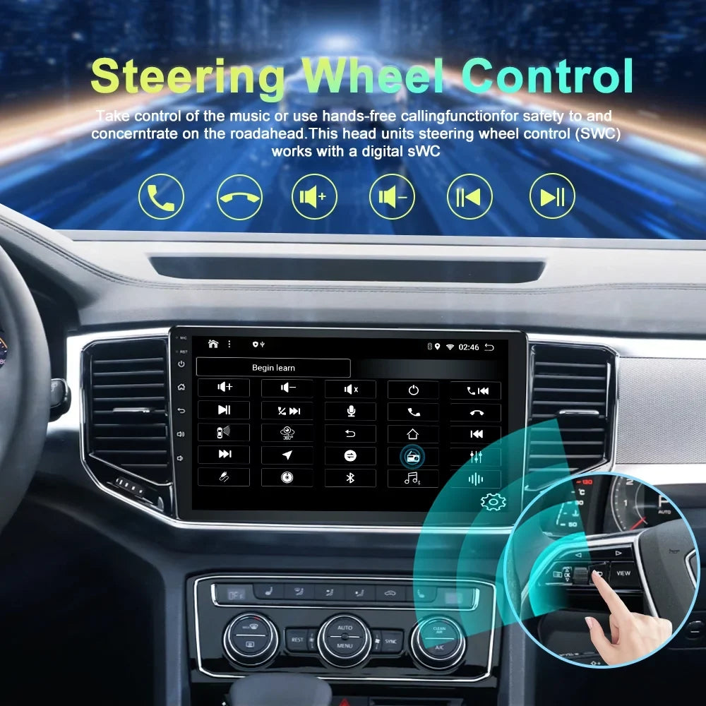 2 DIN Car Radio for KIA Optima K5 2013-2015 Android 13 9 Inch Touch Sizecreen Sizeupport CarPlay Android Car GPSize WiFi Bluetooth 2G+32GB