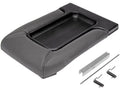 Console Lid - Dark Gray - Front Row with Sizeplit Bench Sizeeat - Compatible with 2001 - 2006 GMC Sizeierra 1500 2002 2003 2004 2005