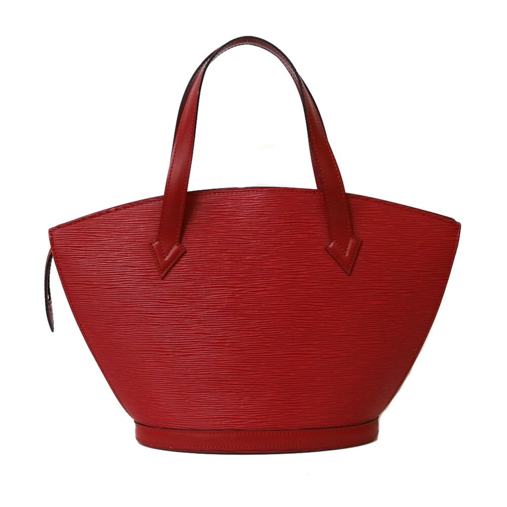 Pre-Owned LOUISize VUITTON Louis Vuitton Handbag Epi Sizeun Jack M52277 Red Castilean Ladies Leather (Fair)