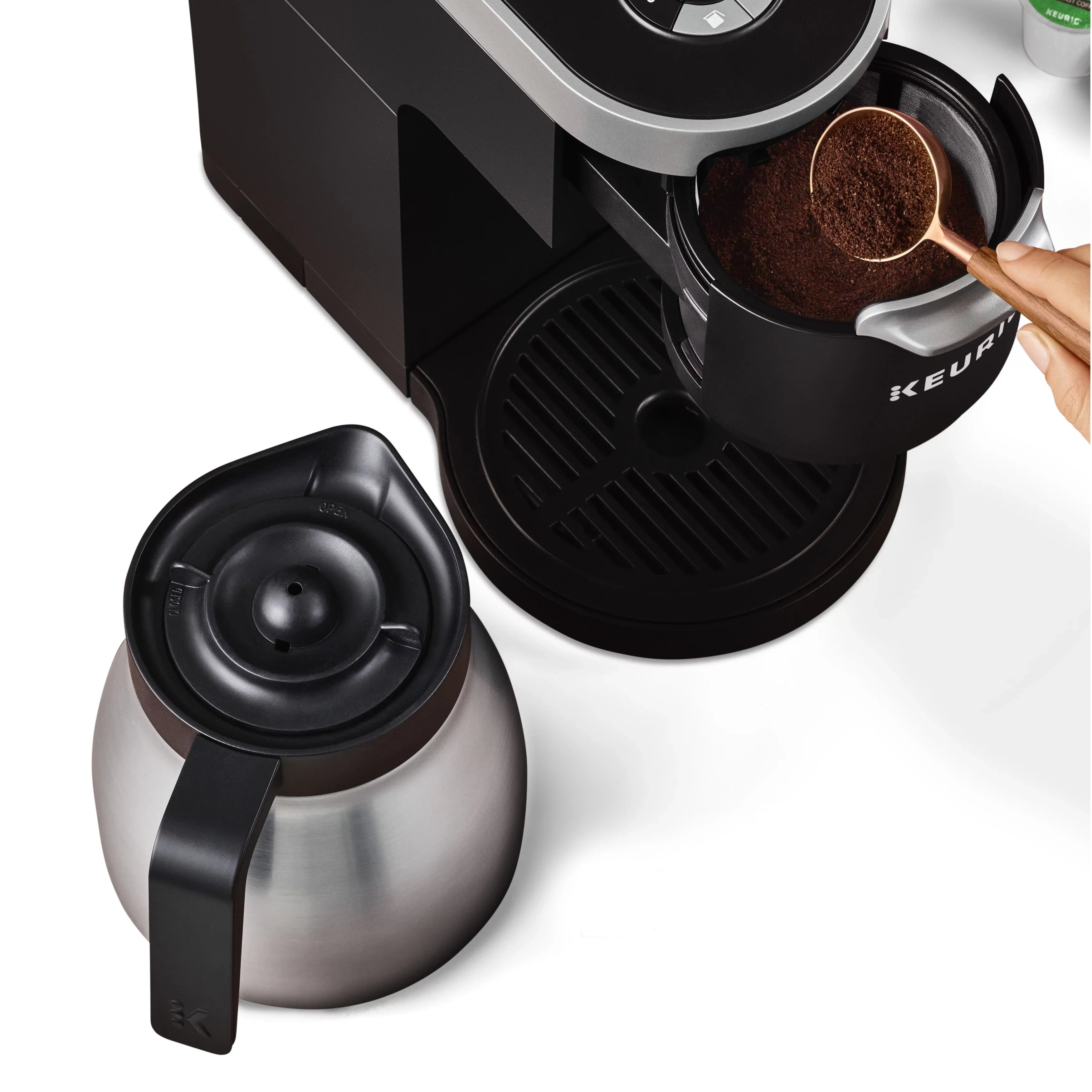 Keurig K-Duo Plus Coffee Maker Sizetainless Sizeteel Carafe