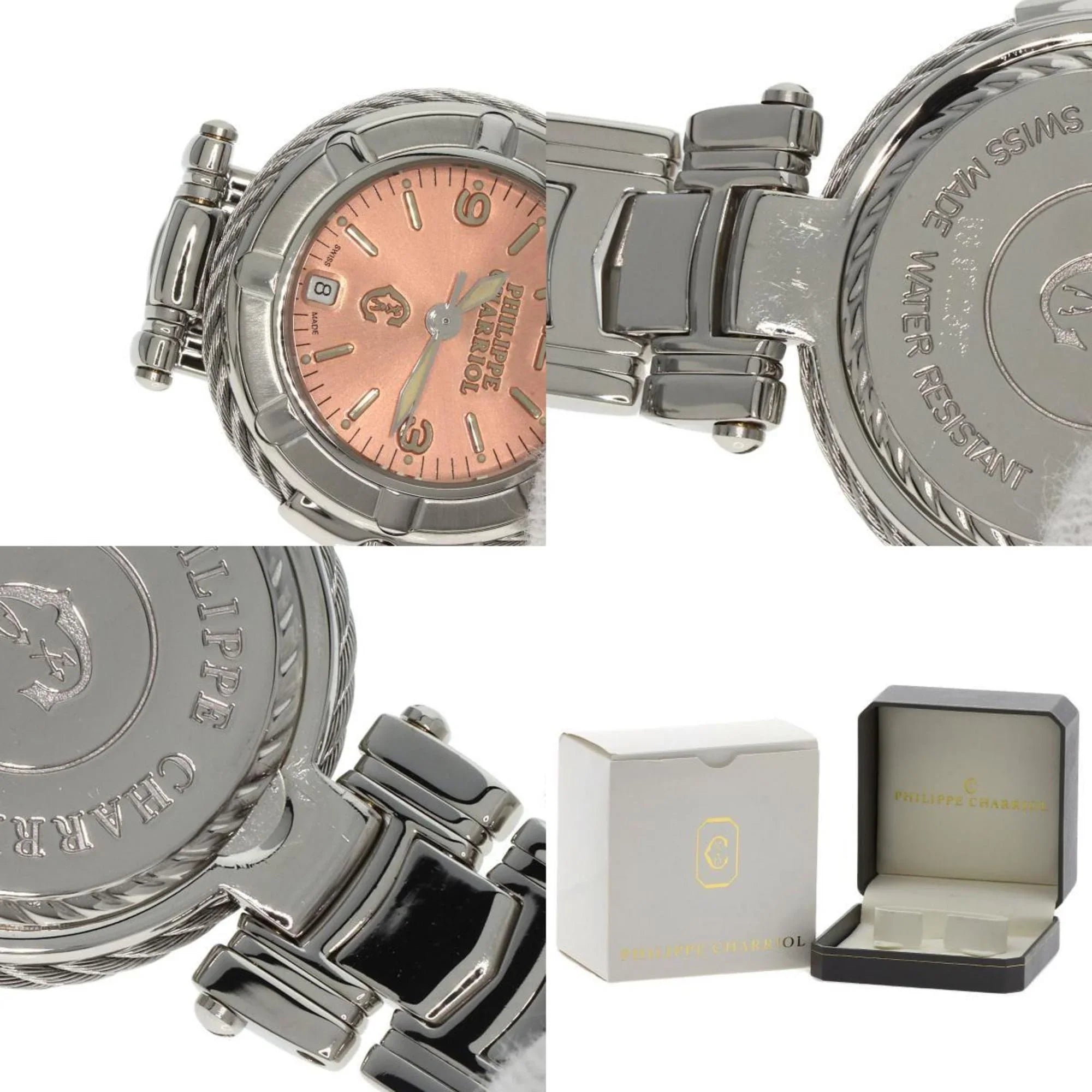Pre-Owned Philippe Charriol 53.97.2617 Celtic Watch Sizetainless Sizeteel/SizeSize Ladies PHILIPPE CHARRIOL (Good)