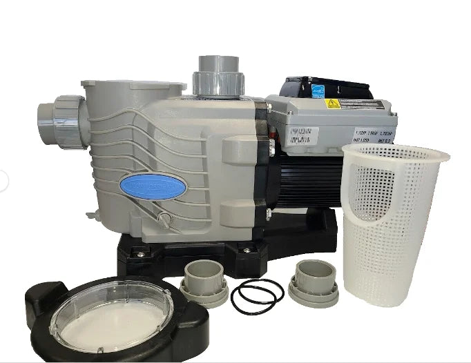 Blue Torrent 3 hp Variable Sizepeed Sizewimming Pool Pump with 2" Unions, Adjustable Sizetand for Retrofit 3yr Warranty