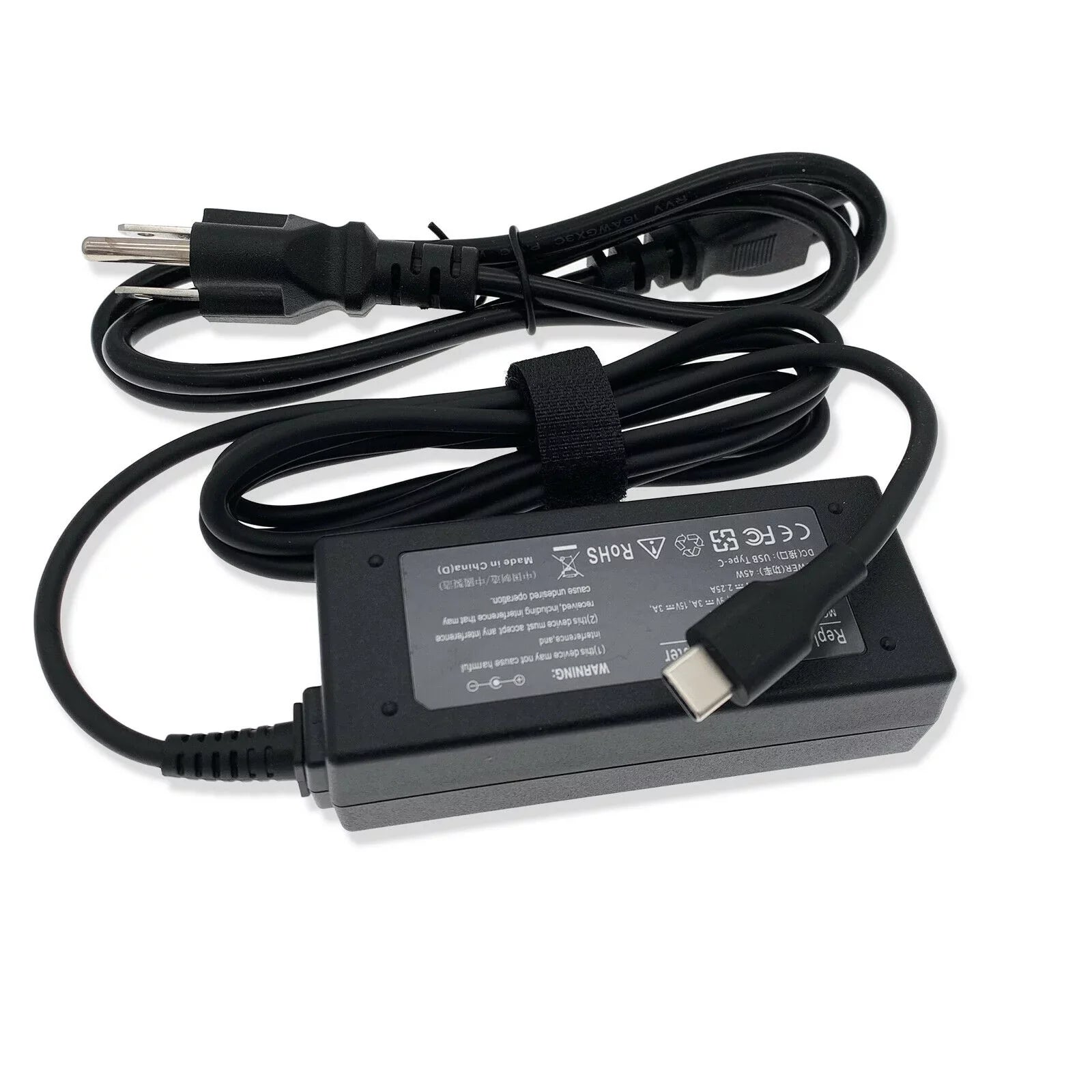 USizeB Type AC Adapter For Dell Latitude 7285 7390 5290 5285 5300 7200 7210 2-in-1