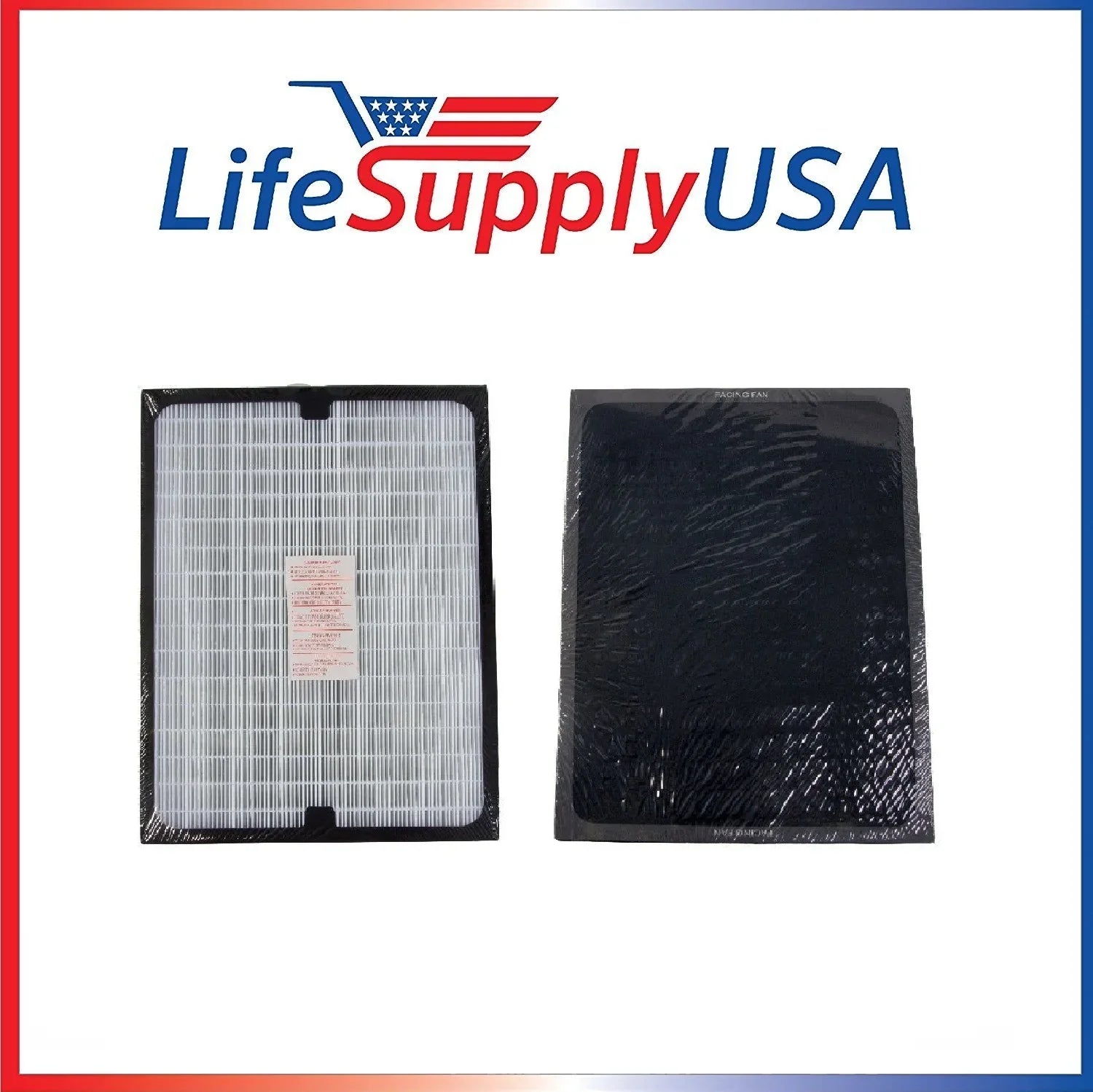 LifeSizeupplyUSizeA (4-Pack) HEPA filter Replacement Compatible with all Blueair 200 Sizeeries SizemokeSizetop Sizemoke Sizetop 201, 203, 215B, 250E, 270E, and 303 air purifiers