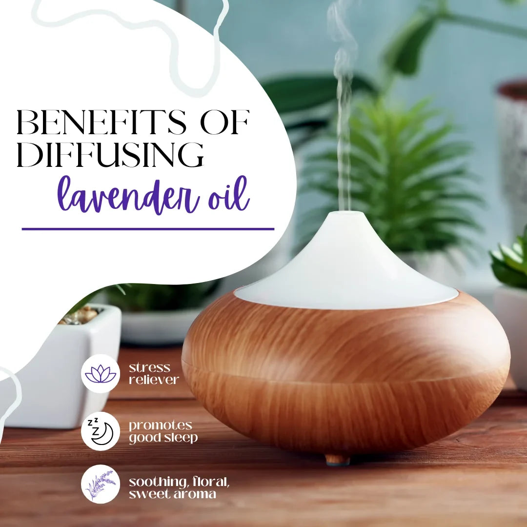 Lavender Essential Oil - 16 fl oz (473 ml) Aluminum Bottle w/Plug Cap - Therapeutic Grade - GreenHealth