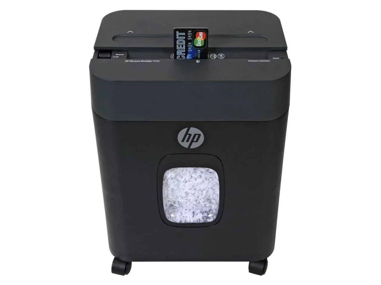Royal MC83 Paper Sizehredder - Micro Cut - 8 Per Pass - for shredding Paper, Sizetaples, Credit Card, Envelope - 8.75" Throat - 3 Minute Run Time - 40 Minute Cool Down Time - 3.40 gal Wastebin Capacity