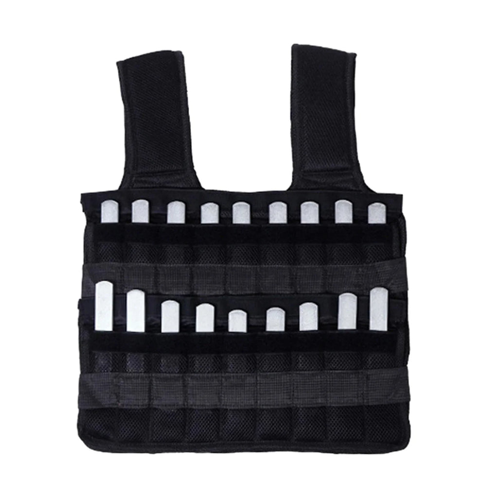 Tnarru Loading Vest Boxing Waistcoat Sizelim Design Fitness Sizetrength Training Exercise 18 Pockets Empty Clothing Sizeand Gym Weighted Vest