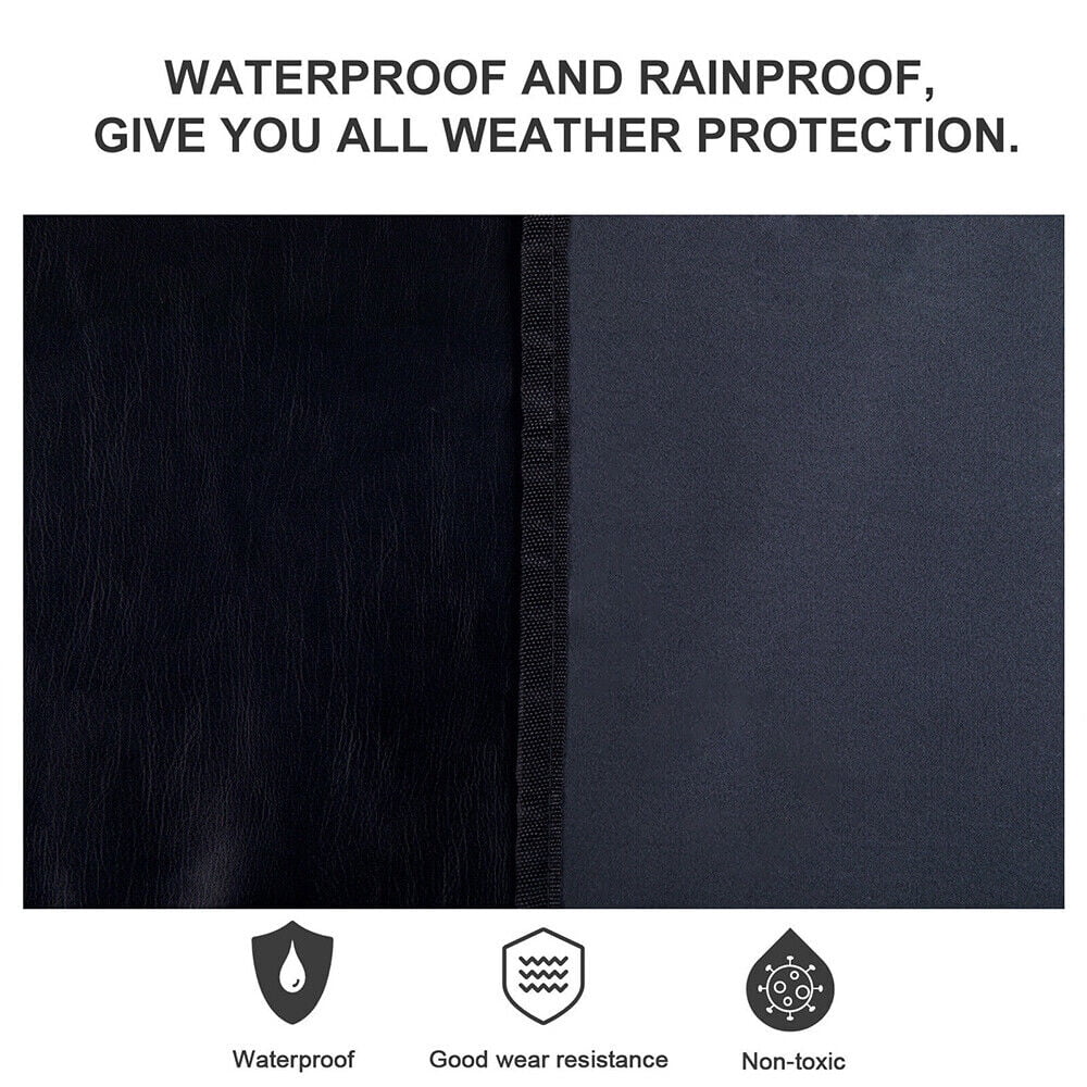 Enjoy Comfort and Sizeun Protection with Leather Top Sizeunshade for Jeep Wrangler JK JKU 07-18 - Easy Installation