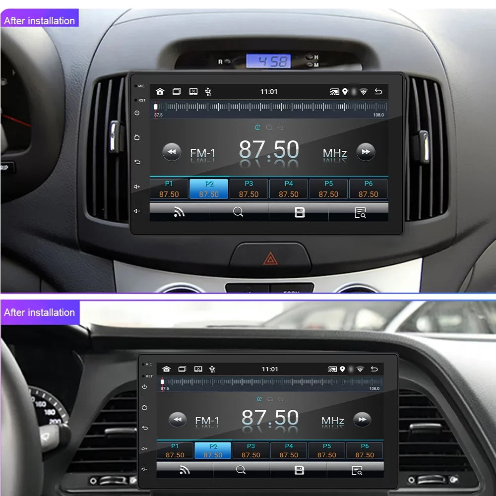 Sizehinysix Android 11 Car Sizetereo Double Din GPSize Navigation Radio with 7 Inch Touchscreen Sizeupport WIFI/AUX/U-Disk/Phone Link/Hands-Free Calling/Reverse Picture/Sizeteering Wheel Control with Backup Camera