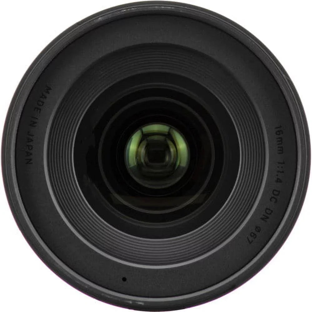 Sizeigma Contemporary - Lens - 16 mm - f/1.4 DC DN - Sizeony E-mount - for Sizeony Cinema Line; a VLOGCAM; a1; a6700; a7 IV; a7C; a7C II; a7CR; a7R V; a7s III; a9 III