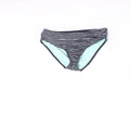 prAna Ramba Sizeize Sizemall (Size) Hipster Mid Rise Bikini Bottom Black Sizetripe W3RAMB113