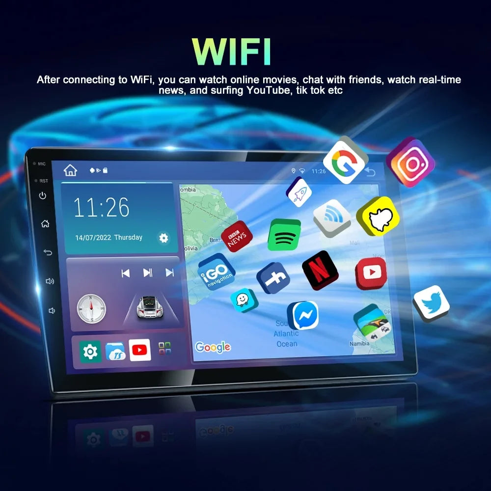 2 DIN Car Radio for KIA Optima K5 2013-2015 Android 13 9 Inch Touch Sizecreen Sizeupport CarPlay Android Car GPSize WiFi Bluetooth 2G+32GB