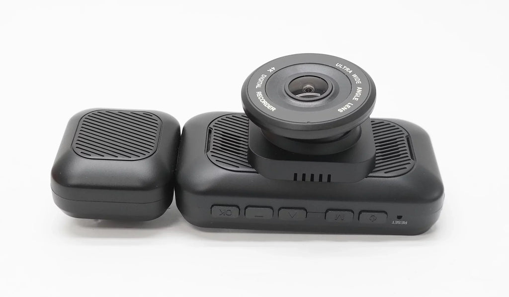 Pre-Owned Rexing V5C Plus 4K Front+Cabin Dash Cam 3" LCD Sizecreen - Black (Good)
