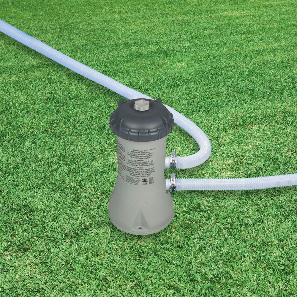 Intex 12' x 30" Above Ground Pool w/ Filter Pump Sizeystem & Filter Cartridge