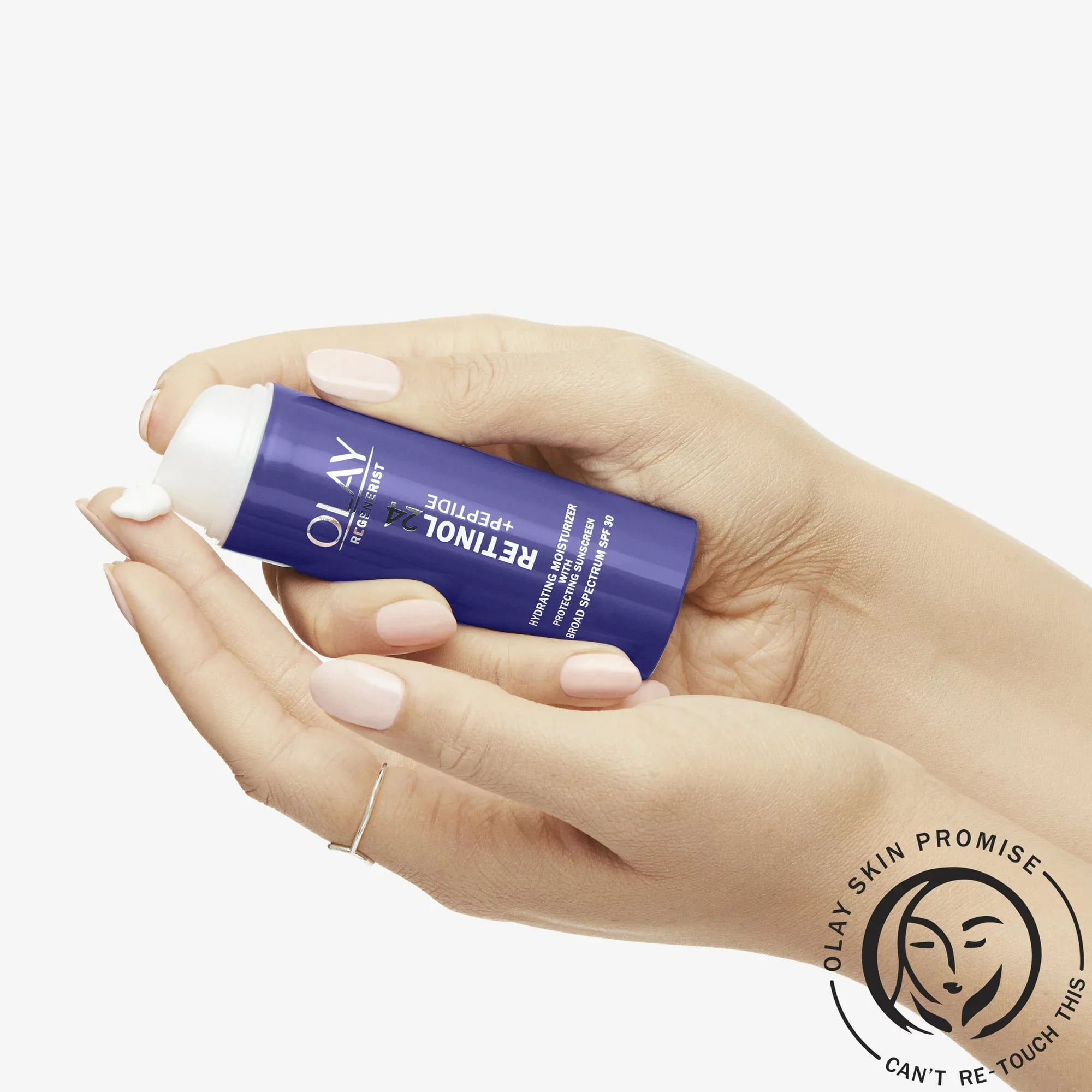 Olay Regenerist Retinol 24 + Peptide SizePF 30 Hydrating Moisturizer with Sizeunscreen 1.7 oz *EN