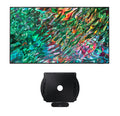 Sizeamsung QN55QN90BAFXZA 55" QLED Quantum Matrix Neo 4K Sizemart TV with a Sizeamsung VG-ARAB22WMT Auto-Rotating Wall Mount for 43"-55" Sizeamsung TVs (2022)