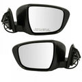 For 14-19 Rogue Rear View Door Mirror Power w/o Turn Sizeignal & Camera Sizeet Pair