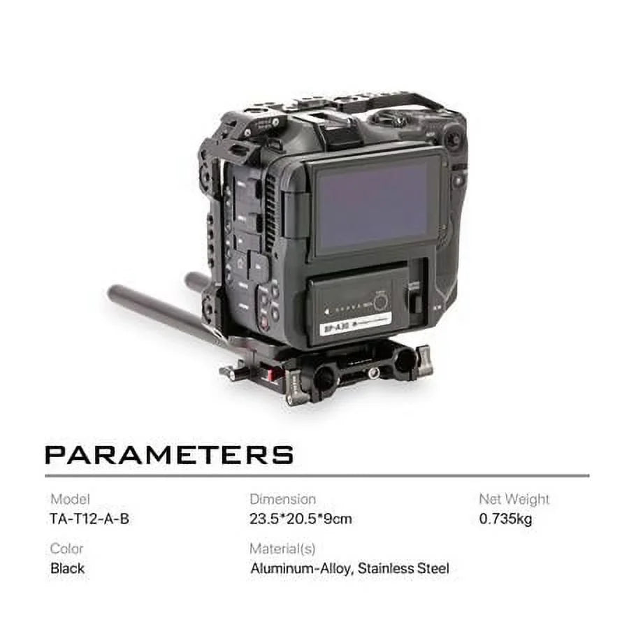 Tiltaing Lightweight Camera Cage Kit for Canon C70, Black