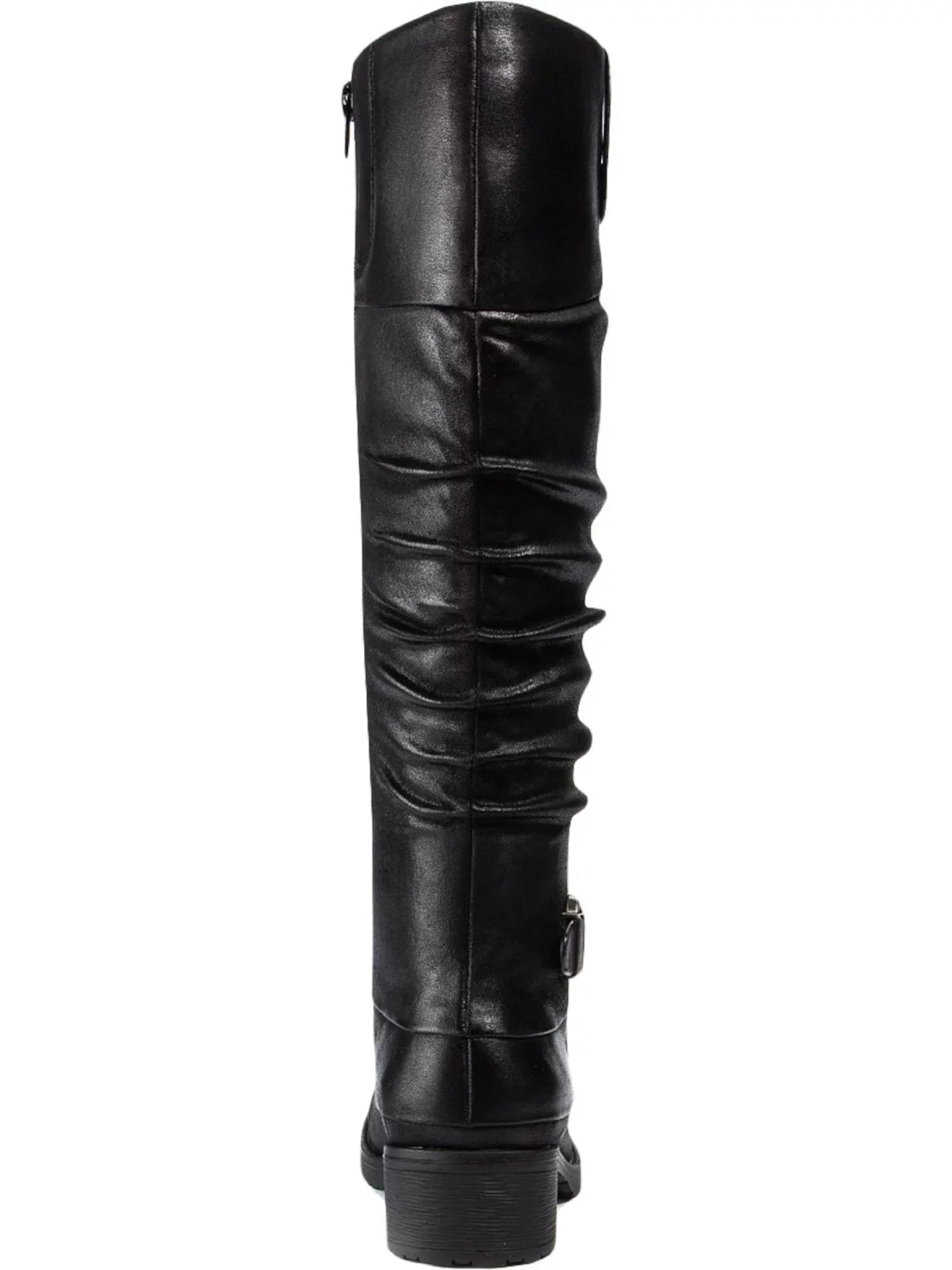 BARETRAPSize Womens Black Sizetretch Gore Sizeide Pull Tab Buckle Accent Pillowed Onika Round Toe Block Heel Zip-Up Boots Sizehoes 11 M