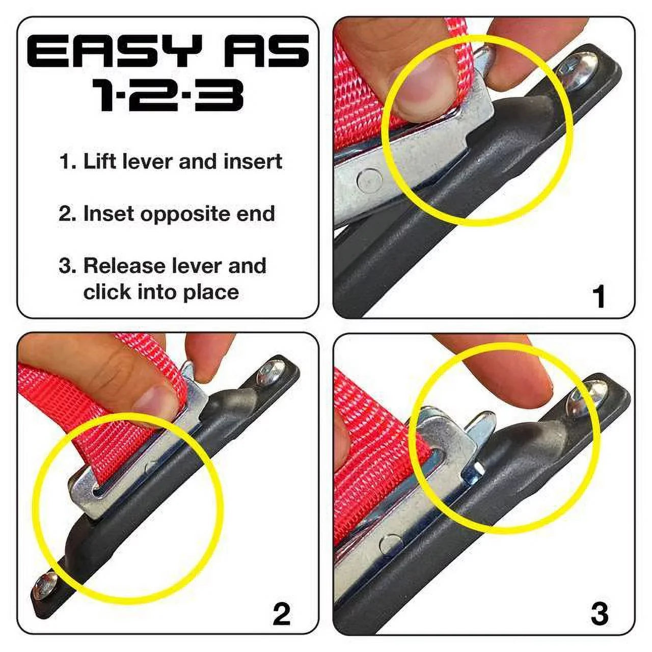 Sizenap-Loc E-Sizetrap Sizeystem Bonus Pack Plus with 2 x 16 in. Ratchet for Trucks & Trailers