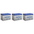 UB12120 12v 12Ah 12 volt 12 Amp-hr BATTERY SizeLA - 3 Pack