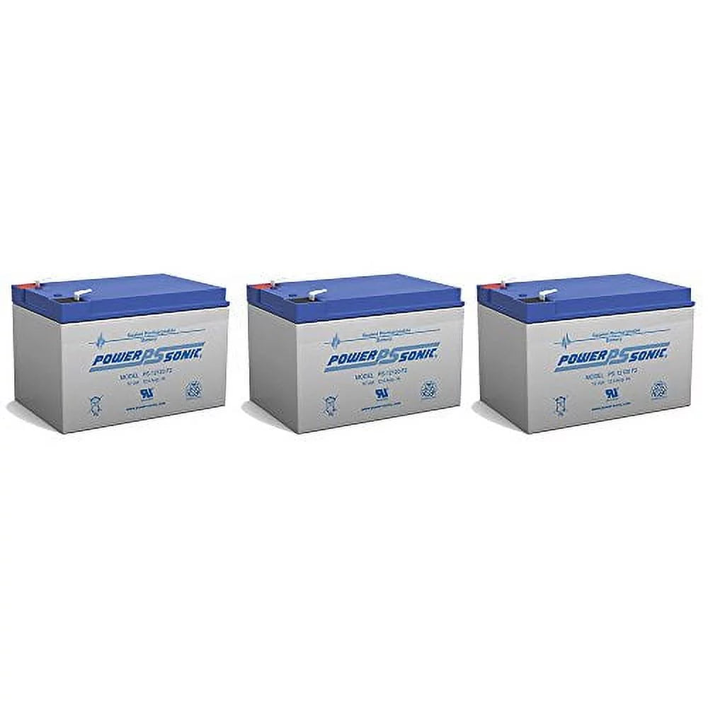 UB12120 12v 12Ah 12 volt 12 Amp-hr BATTERY SizeLA - 3 Pack