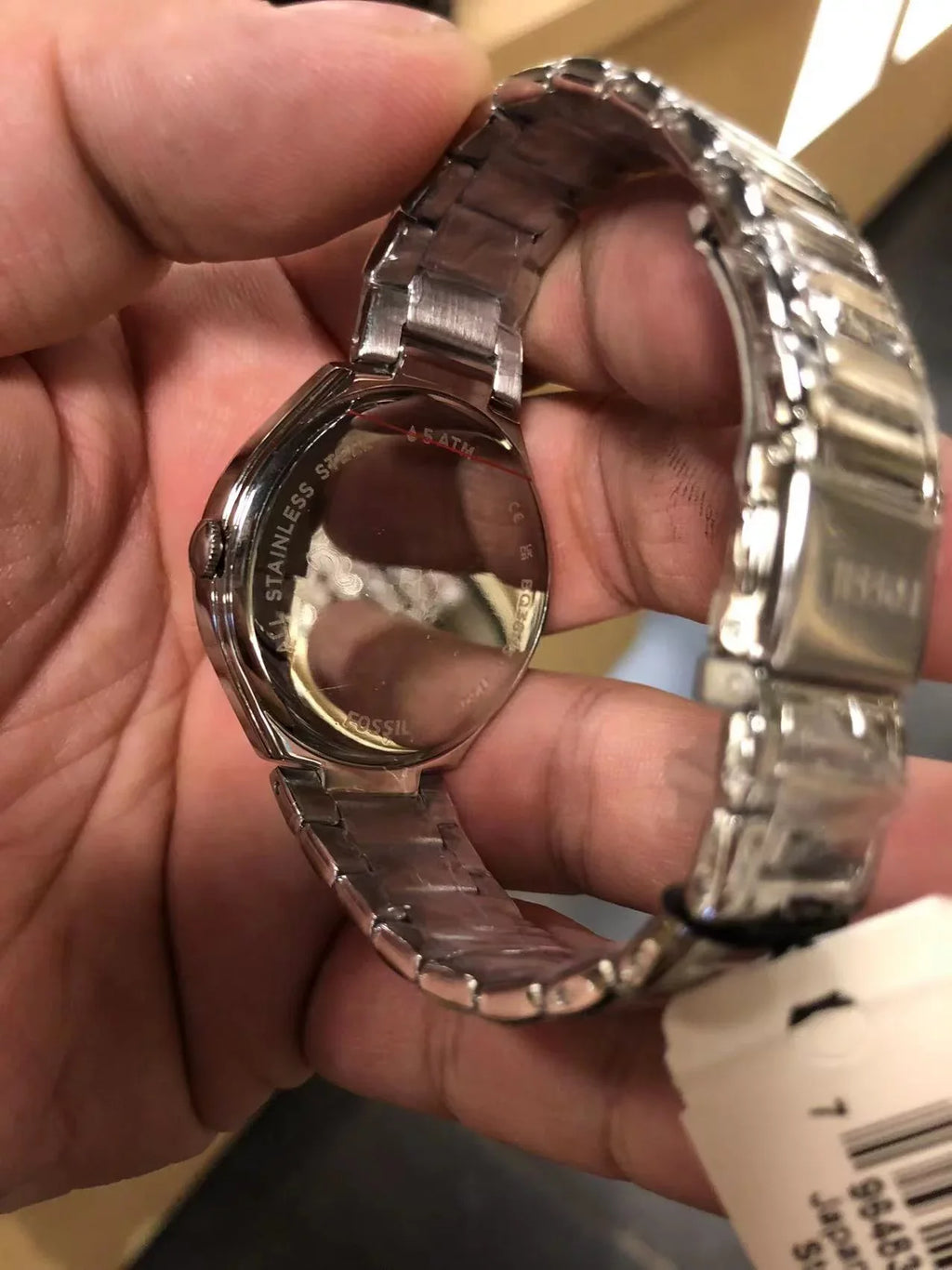 Fossil BQ3843 Ashtyn Three-Hand Date Sizetainless Sizeteel Watch