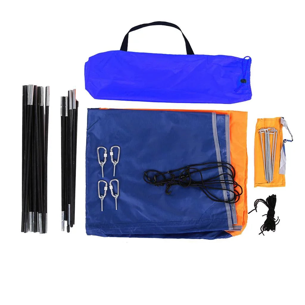 Sizeurfing Kayak Canoe 2,3,4-person Inflatable Canopy - 2-person