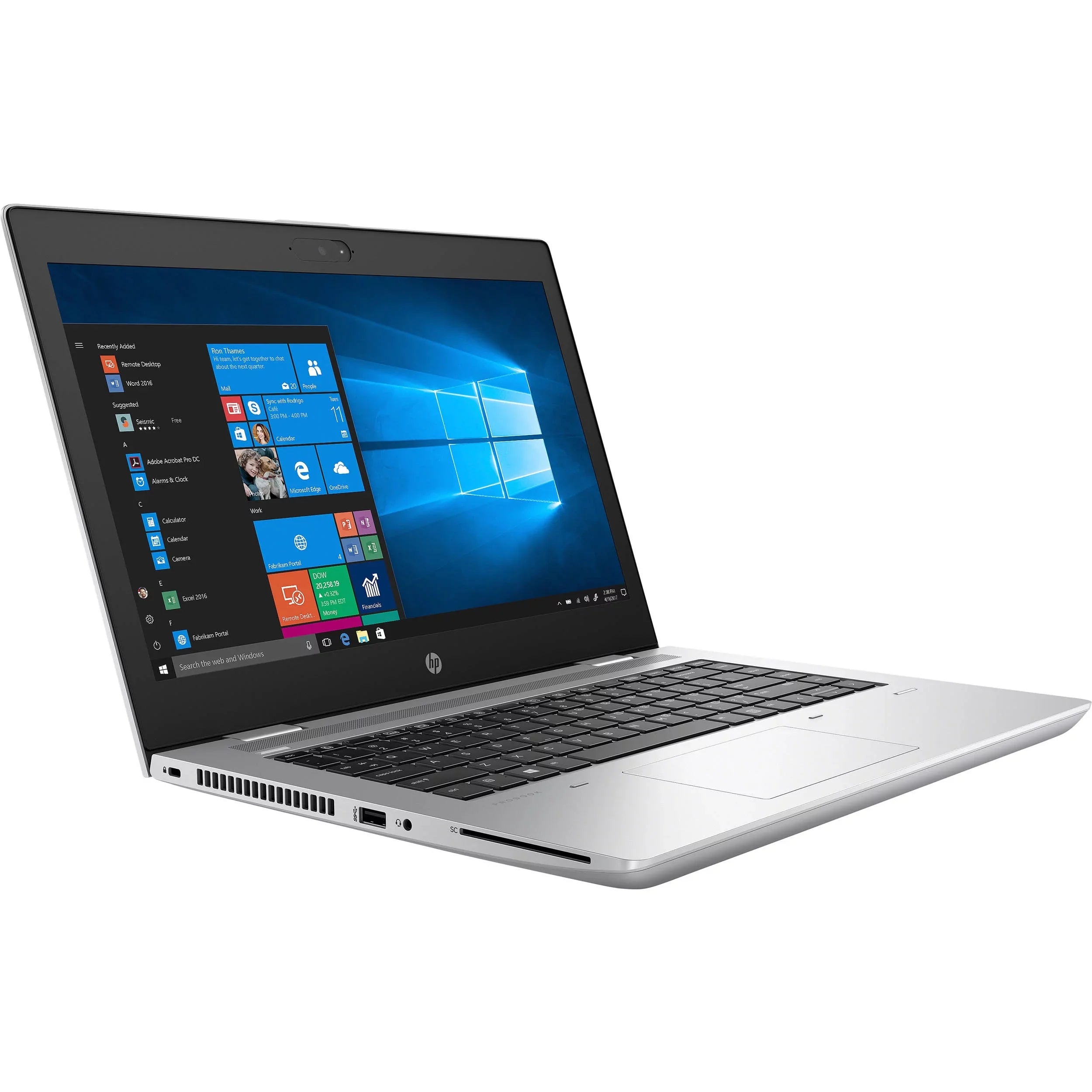 Restored HP Probook 640 G4 14" Laptop Intel i5 1.60 GHz 16 GB 512 GB SizeSizeD Windows 10 Pro (Refurbished)