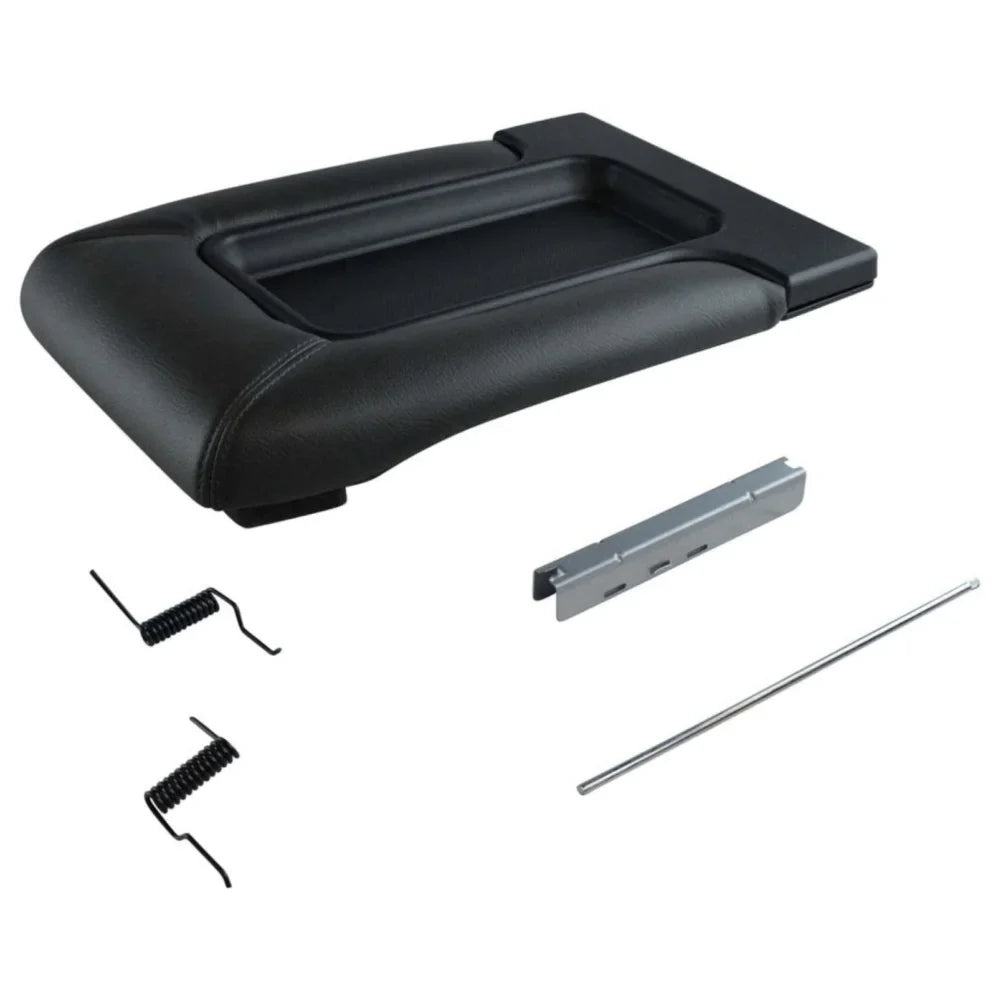 Teledu Center Console Lid Repair Kit Black For Cadillac Chevrolet GMC Truck SizeUV