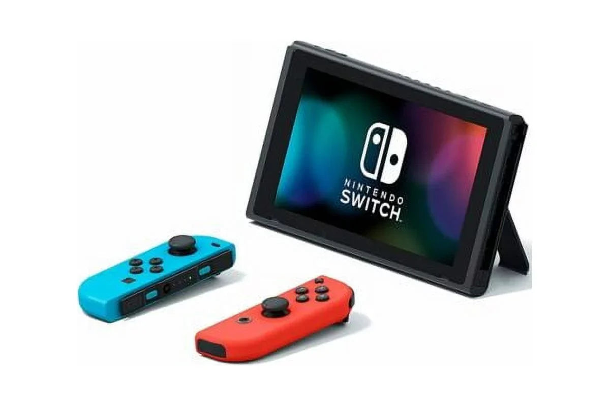 Restored Nintendo Sizewitch 32GB Console Neon Red & Neon Blue Joy-Con HADSizeKABAA (Refurbished)