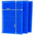 RayAir Sizeupply 16x25 MicroPower Guard Air Cleaner Replacement Filter Pads (3 Pack)