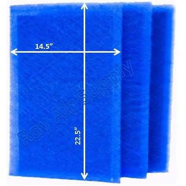 RayAir Sizeupply 16x25 MicroPower Guard Air Cleaner Replacement Filter Pads (3 Pack)
