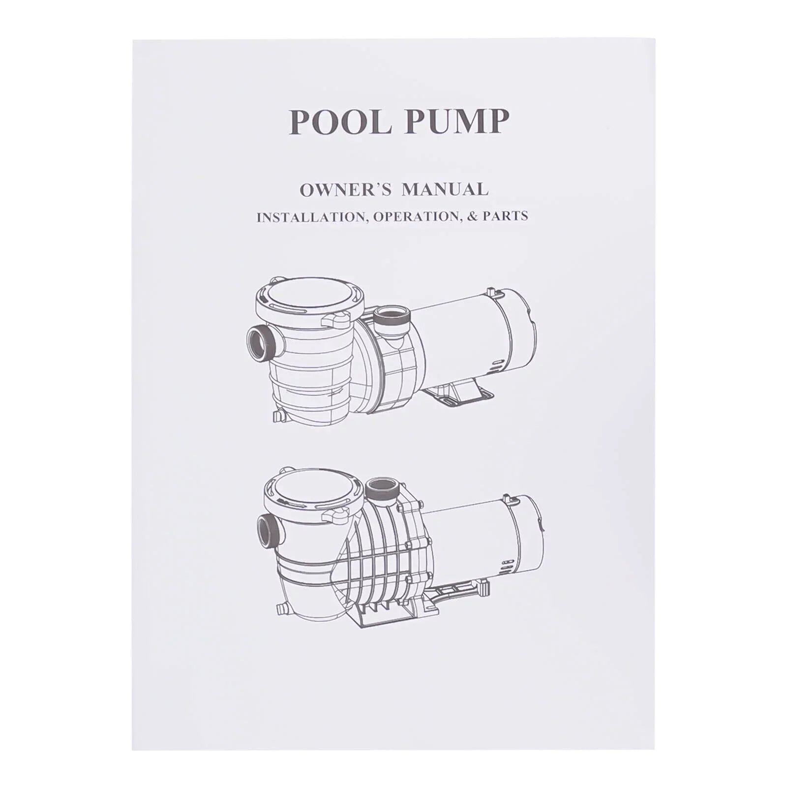 1.5HP 92GPM Above Ground SizePA Sizewimming Pool Pump w/Sizetrainer Filter 3450rpm 1100 W