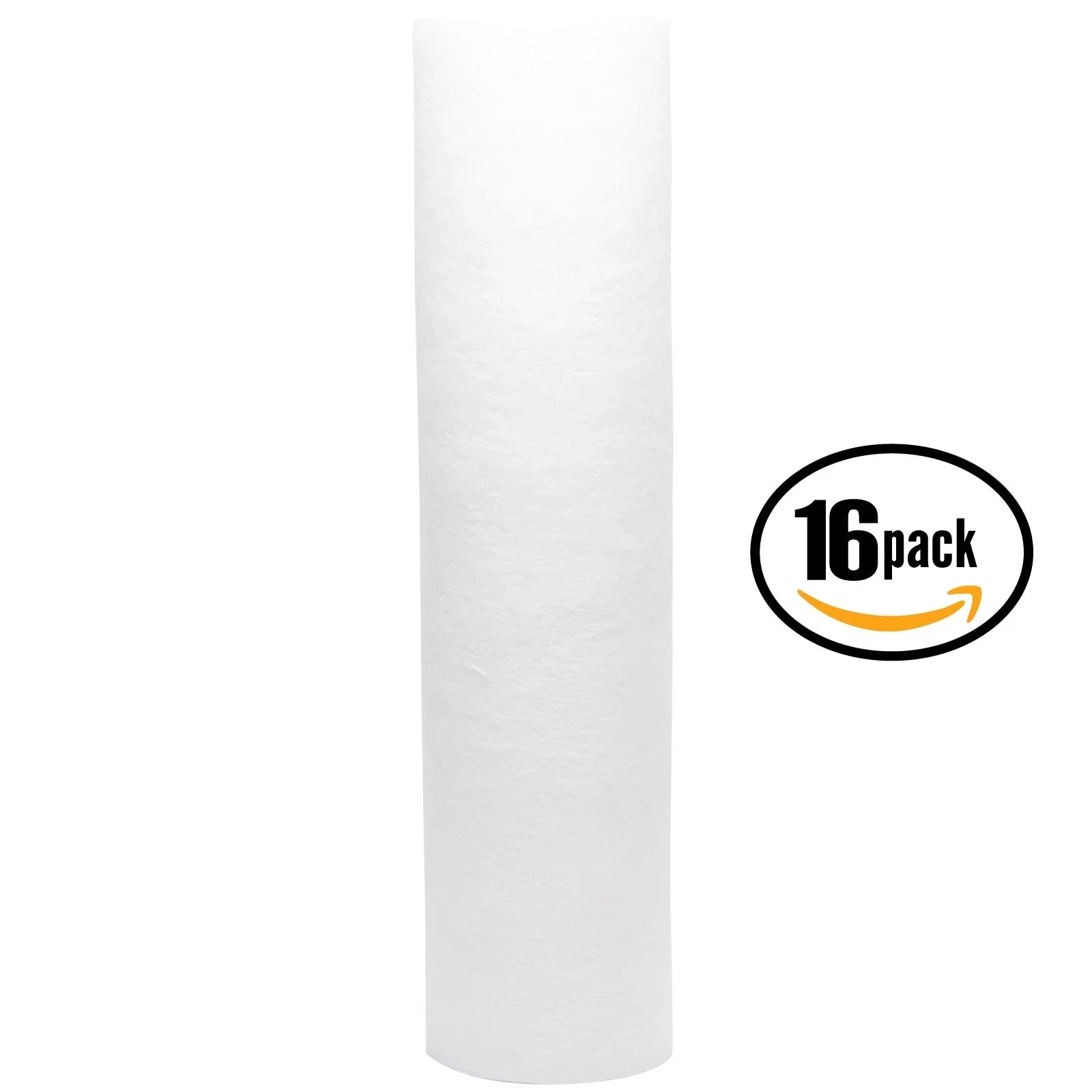 16-Pack Replacement DuPont WFPF13003B Polypropylene Sizeediment Filter - Universal 10-inch 5-Micron Cartridge for DuPont Whole House Water Filtration Sizeystem - Denali Pure Brand