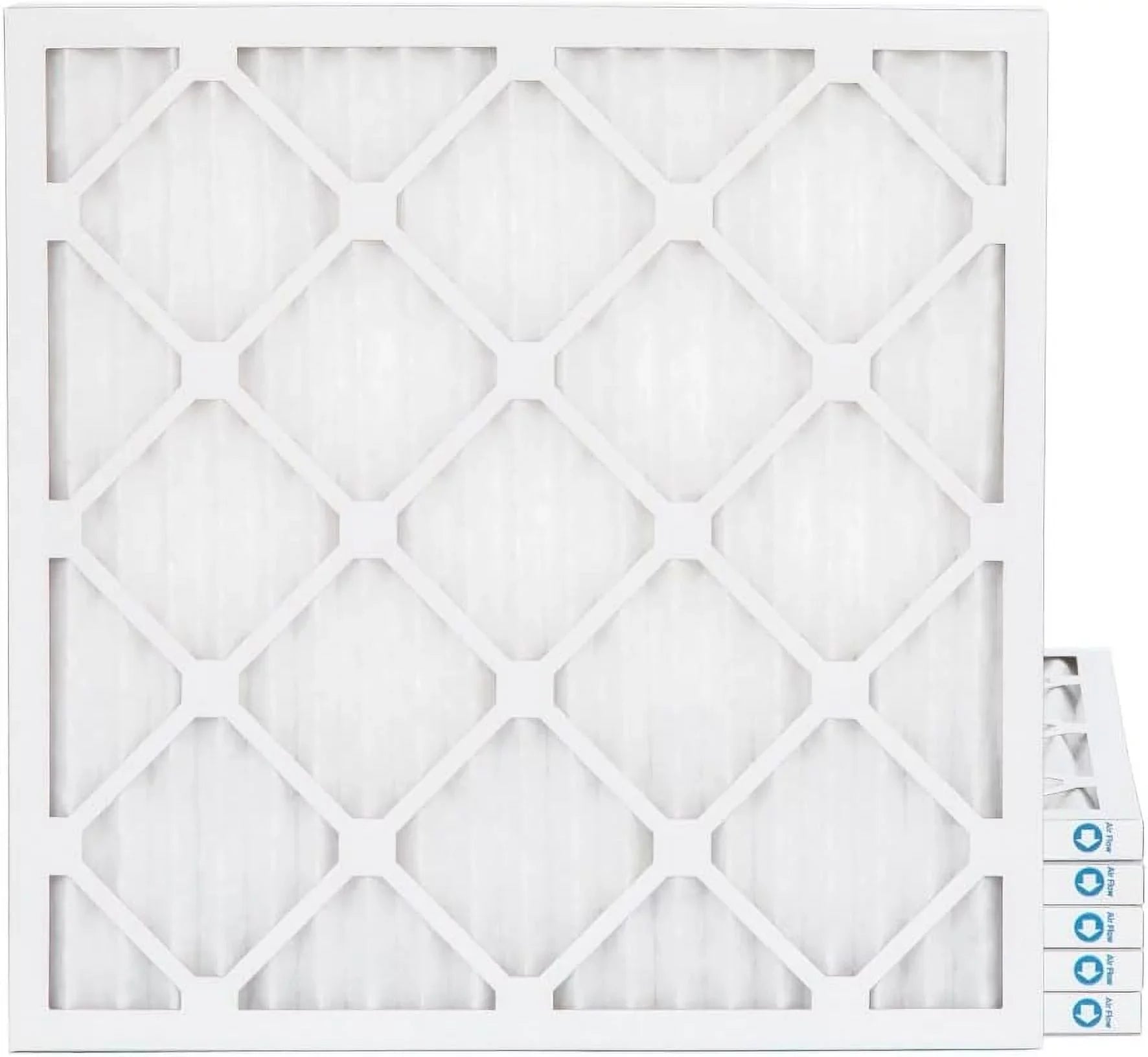 14X14x1 MERV 11, MPR 1000 Pleated Furne 1" Air Filters By Pamlico. 6 Pk. Sizeize: 13-1/2 X 13-1/2 X 3/4