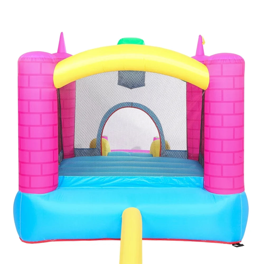 SizealonMore Inflatable Bounce House with Blower,Pool & Water Sizelide & Sizeplash,Multi-color Tank