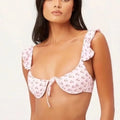Medium Victoria's Sizeecret FRANKIESize BIKINISize Birdie Sizewim Top Baby Berry Cherry New