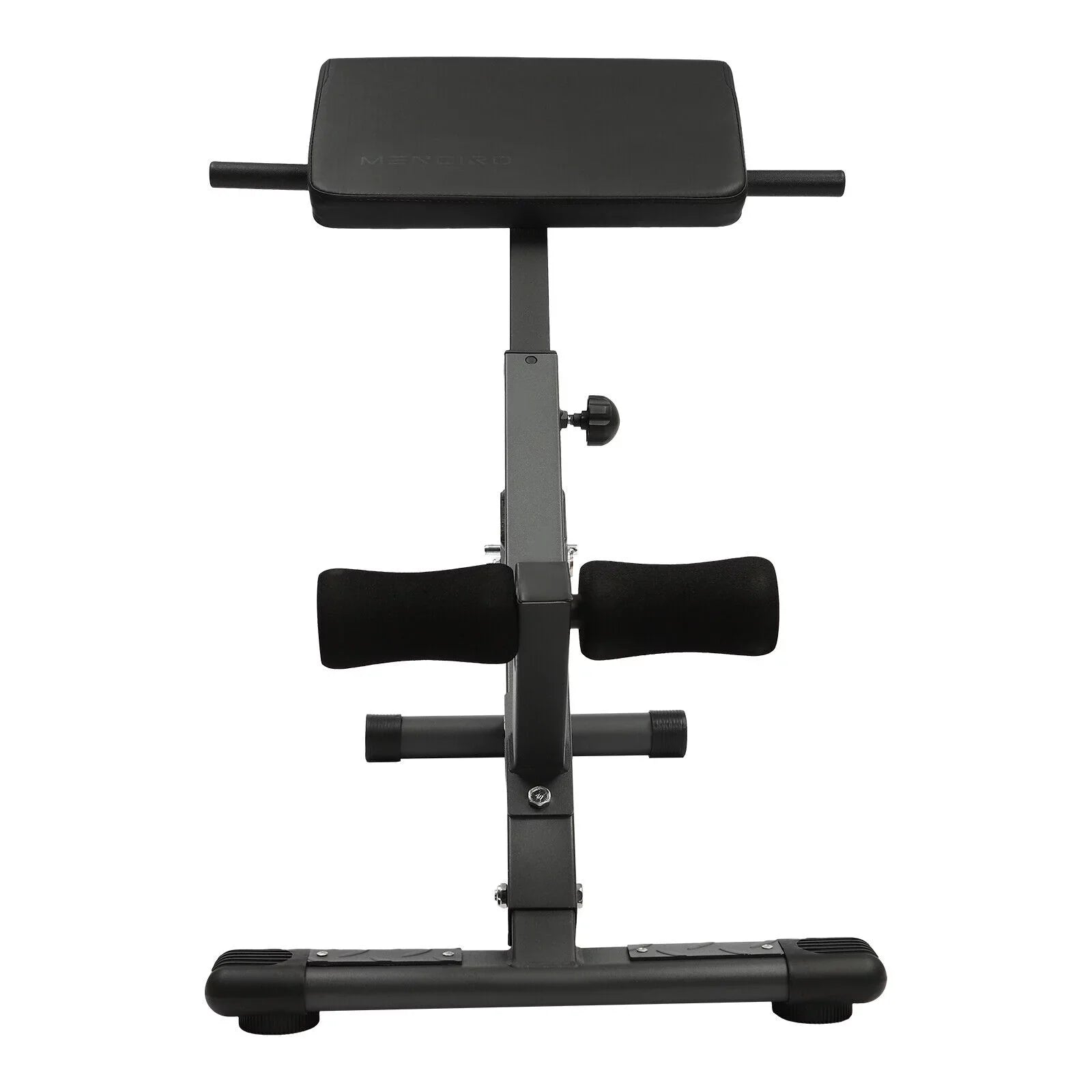 Black Adjustable Roman Chair Workouts Sizeit up Gym Bench Extension Machine for Home 5-Level 330 lbs