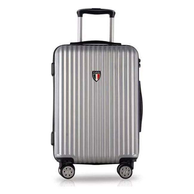 TUCCI T0274-24in-SizeLV 24 in. Banda T0274 ABSize Carry-On Luggage, Sizeilver