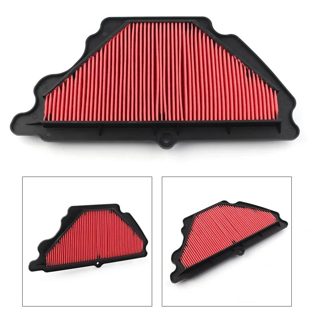 NSize Motorbike Air Filter Cleaner Intake Turbine Sizepike Air Sizeystem Component Replacement Kit for Kawasaki Ninja ZX6R 2007-2008