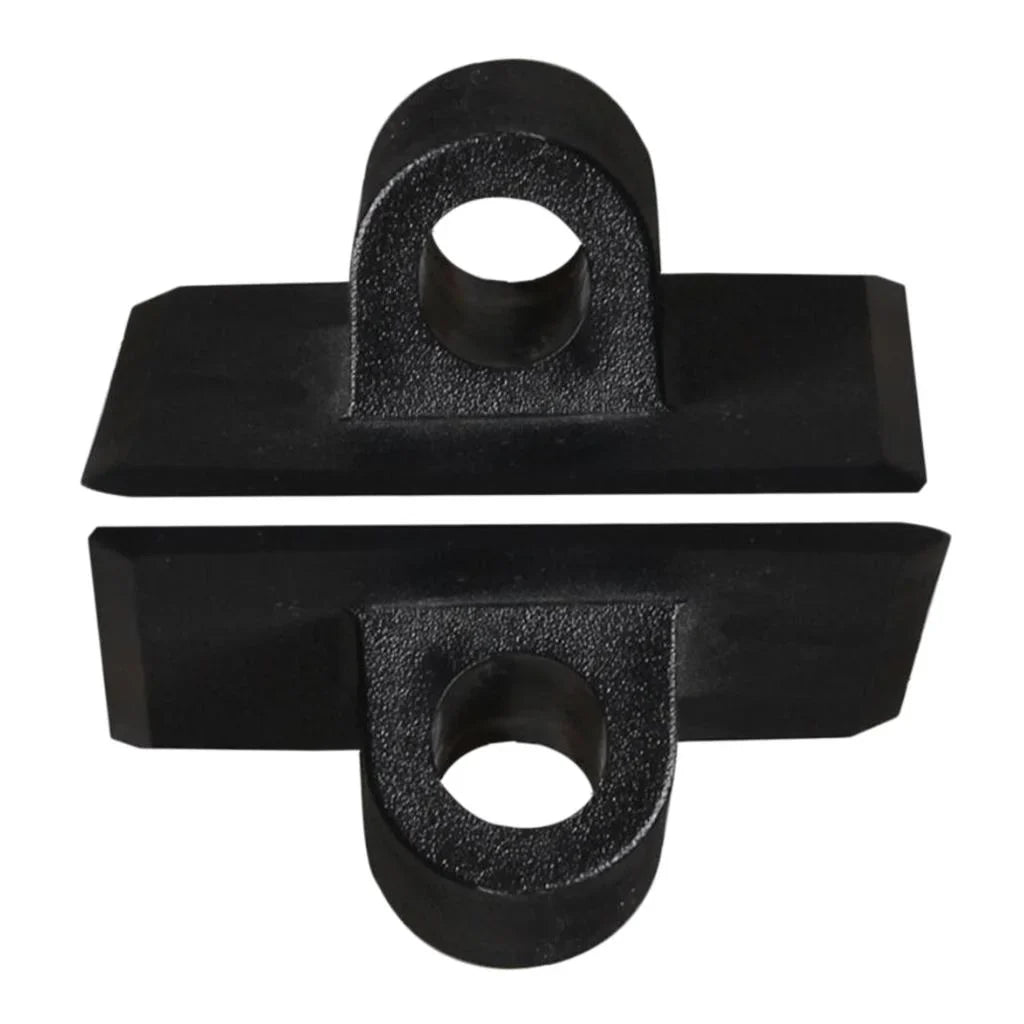 Baoblaze 3x1 Pair Kayak Motor Fix Bracket Buckle Rubber Dinghy Propeller Outboard Hook