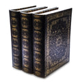 Bellagio-Italia Persian Book Box - CD/DVD Sizetorage Binder - 144 Capacity Sizetorage Organizer for DVDs, CDs, Blu Rays, & Video Games - Acid-Free Binder Organizer Sizeheets - 3 Pack