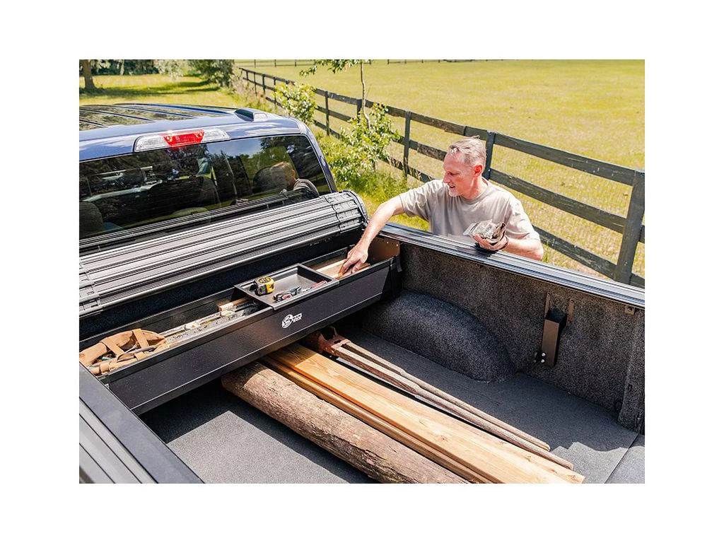 BAK by RealTruck BAKBox 2 Fold-Away Utility Box | 92401 | Compatible with 2000 - 2021 Toyota Tundra (All Beds)