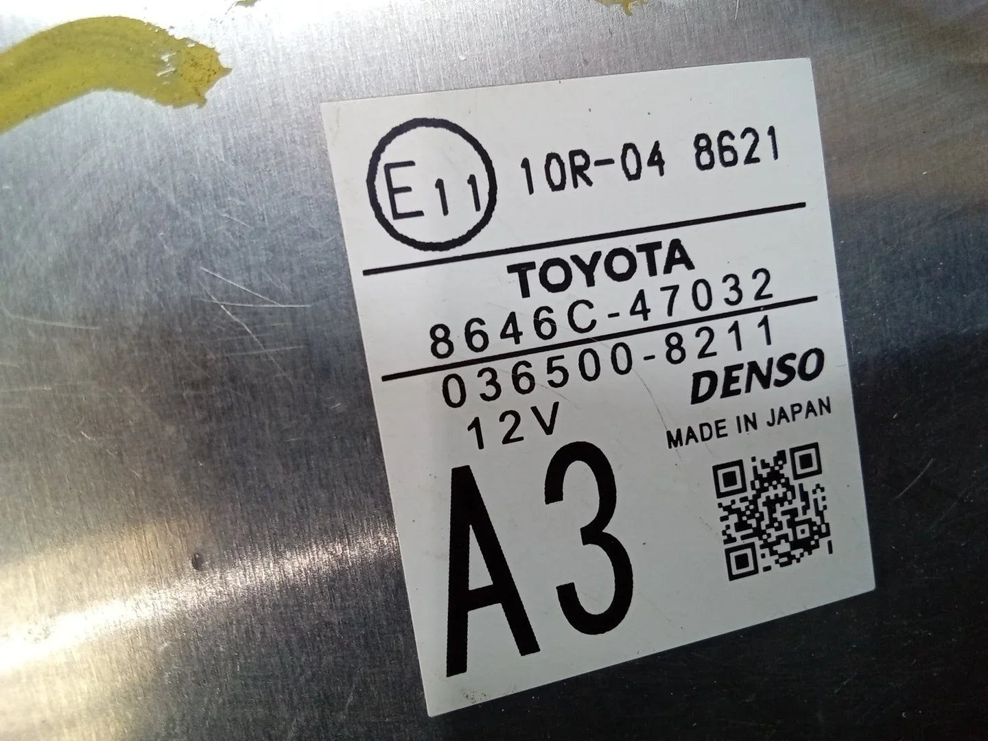 Pre-Owned 2018 Toyota Prius Front Windshield Lane Departure Warning Camera 8646C-47032 OEM (Good)