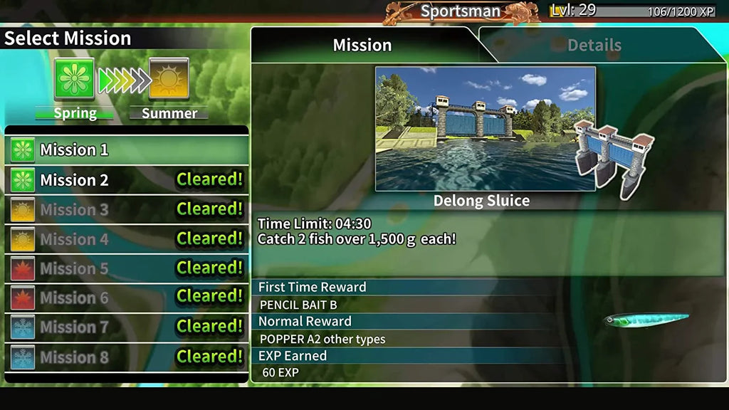 Legendary Fishing (PSize4 / Playstation 4) Cast - Hook - Reel Them In