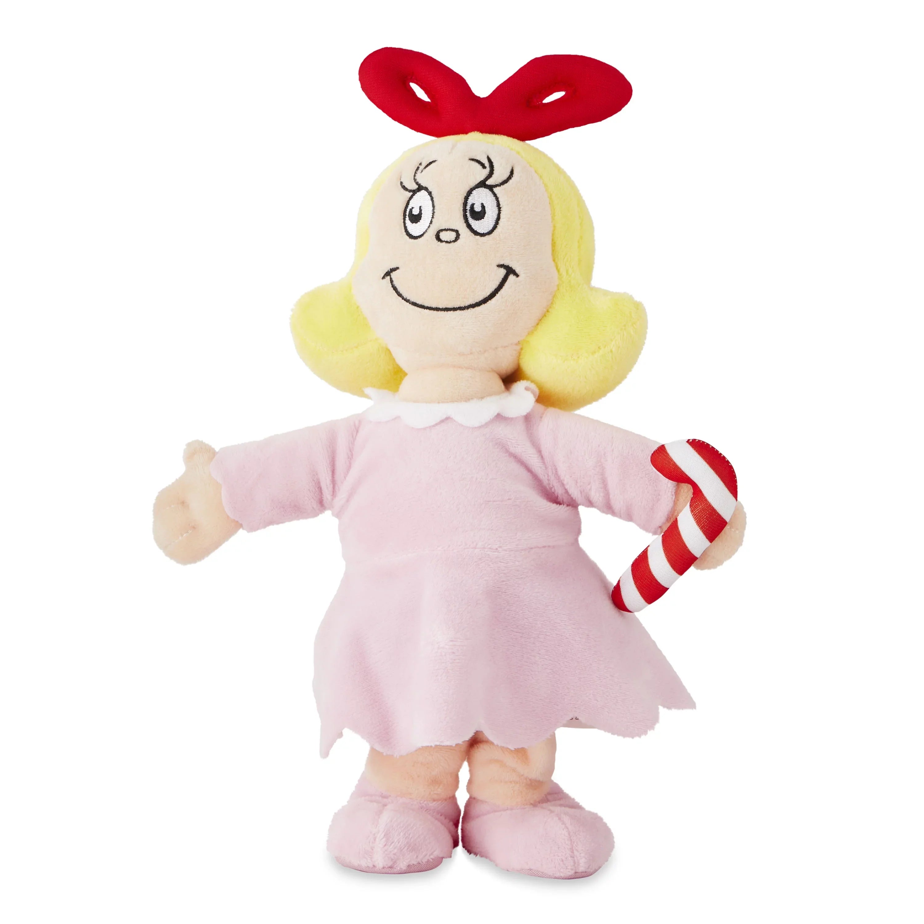 14 inch Animated Plush Dancing the Grinch Cindy Lou Who Christmas Décor (All Ages)